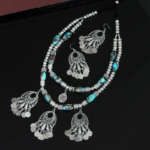 Oxidised Necklace Set